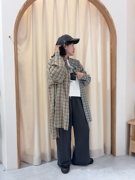 「etsinta（エシンタ）のアイテム（トップス）」を使った、りーたんさん（レディース・152cm）の春コーディネート