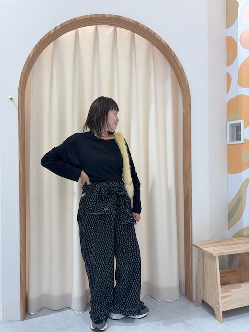 セール】【HELLO.SANFRANCISCO/ハローサンフランシスコ】花柄裾フリル