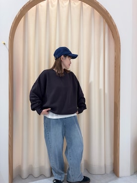 「CIAOPANIC TYPY（チャオパニックティピー）のアイテム（パンツ）」を使った、りーたんさん（レディース・152cm）の冬コーディネート