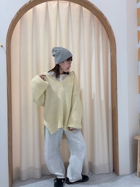 「CIAOPANIC TYPY（チャオパニックティピー）のアイテム」を使った、りーたんさん（骨格ウェーブ・レディース・152cm）の秋コーディネート