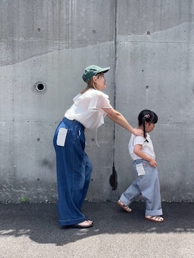 りーたんさん（レディース・152cm）の夏コーディネート