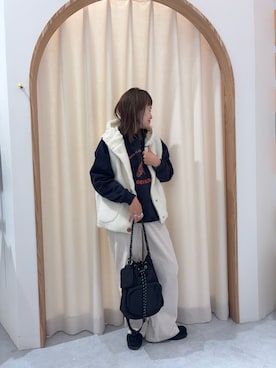 「CIAOPANIC TYPY（チャオパニックティピー）のアイテム」を使った、りーたんさん（骨格ウェーブ・レディース・152cm）の秋コーディネート