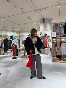 「CIAOPANIC TYPY（チャオパニックティピー）のアイテム」を使った、りーたんさん（骨格ウェーブ・レディース・152cm）の秋コーディネート