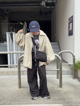 「CIAOPANIC TYPY（チャオパニックティピー）のアイテム（ジャケット/アウター）」を使った、りーたんさん（レディース・152cm）の秋コーディネート