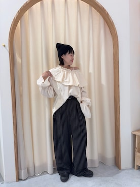 「etsinta（エシンタ）のアイテム」を使った、りーたんさん（レディース・152cm）の春コーディネート