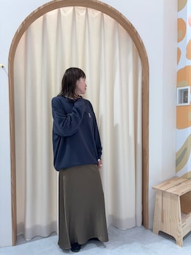 「DOD（ディーオーディー）のアイテム」を使った、りーたんさん（レディース・152cm）の秋コーディネート