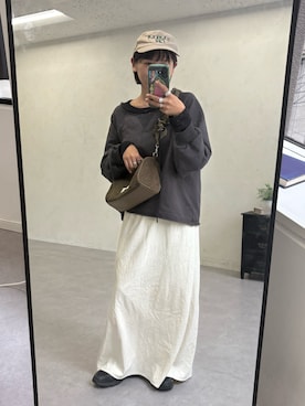 「CIAOPANIC TYPY（チャオパニックティピー）のアイテム（トップス）」を使った、りーたんさん（レディース・152cm）の秋コーディネート