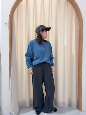 「CIAOPANIC TYPY（チャオパニックティピー）のアイテム（帽子）」を使った、りーたんさん（レディース・152cm）の冬コーディネート