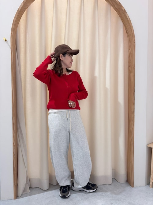 セール】【3サイズ展開】ワンポイントロゴ刺繍スウェットカーブパンツ