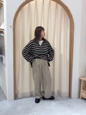 「CIAOPANIC TYPY（チャオパニックティピー）のアイテム」を使った、りーたんさん（骨格ウェーブ・レディース・152cm）の冬コーディネート