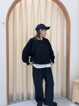 「CIAOPANIC TYPY（チャオパニックティピー）のアイテム（Tシャツ/カットソー）」を使った、りーたんさん（レディース・152cm）の秋コーディネート