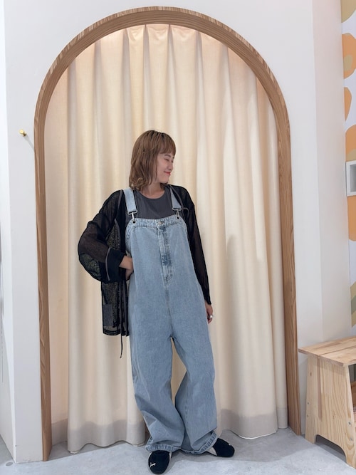 ≪新色登場≫【WILLOW】デニムサロペット（サロペット/オーバーオール