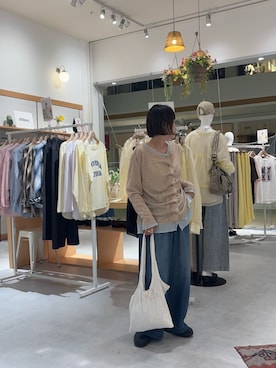 「ママ」｜りーたんさん（レディース・152cm）の春コーディネート