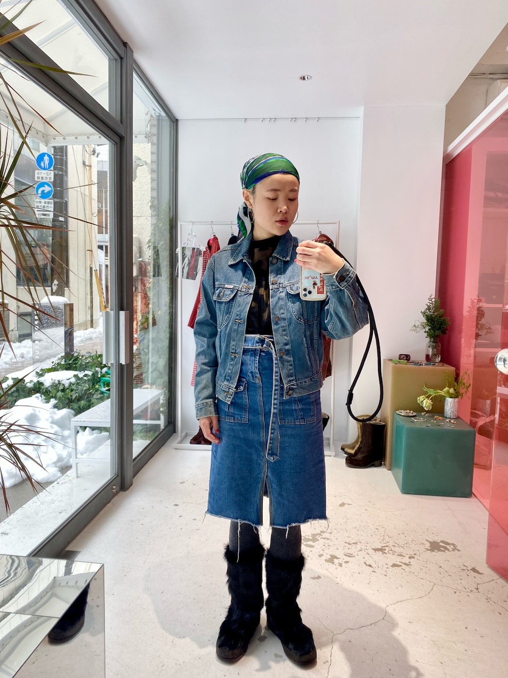 【me ISSEY MIYAKE】20AW リバーシブル ファーコート F 20aw me ISSEY MIYAKE リバーシブルファーデザインコート ミー