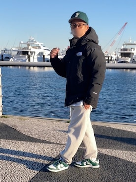 十然ダイ補湯さん（メンズ・168cm）の冬コーディネート