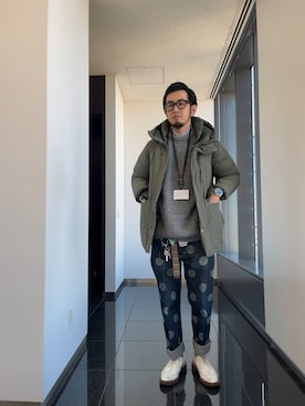 n@oyaさんの（Mr. BATHING APE | ミスターベイシングエイプ）を使ったコーディネート