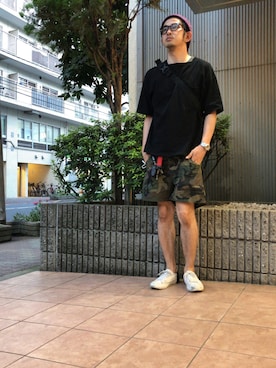 n@oyaさん（メンズ・174cm）の夏コーディネート