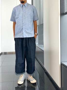 「アイテム（レッグウェア）」を使った、n@oyaさん（メンズ・174cm）の夏コーディネート