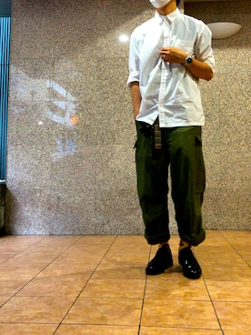 「Mr. BATHING APE（ミスターベイシングエイプ）のアイテム」を使った、n@oyaさん（メンズ・174cm）の夏コーディネート