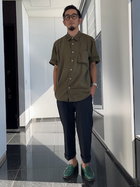 n@oyaさん(メンズ・174cm)の秋コーディネート