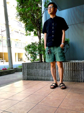 n@oyaさん(メンズ・174cm)の夏コーディネート