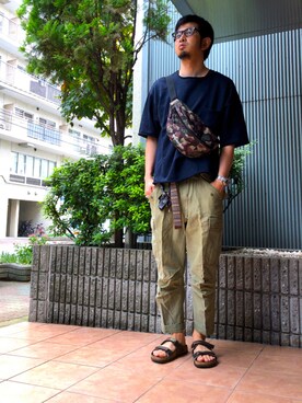 n@oyaさん（メンズ・174cm）の秋コーディネート