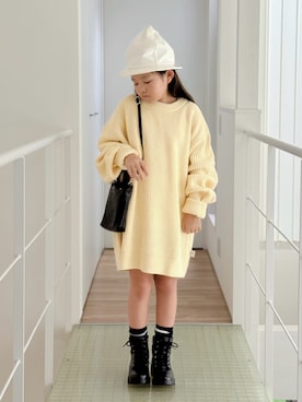 「アイテム（シューズ）」を使った、sui_mmyさん（キッズ・133cm）の秋コーディネート