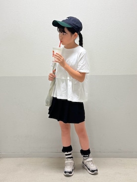 「CITEN（シテン）のアイテム」を使った、sui_mmyさん（キッズ・139cm）の夏コーディネート