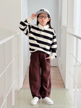 「アイテム（パンツ）」を使った、sui_mmyさん（キッズ・130cm）の夏コーディネート