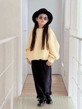 「アイテム（パンツ）」を使った、sui_mmyさん（キッズ・133cm）の秋コーディネート