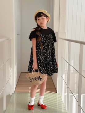 「アイテム（バッグ）」を使った、sui_mmyさん（キッズ・139cm）の春コーディネート