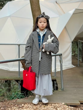 sui_mmyさん(キッズ・137cm)の冬コーディネート