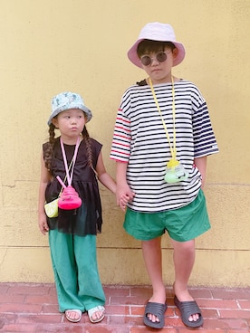 sui_mmyさん(キッズ・110cm)の夏コーディネート