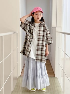 sui_mmyさん(キッズ・139cm)の夏コーディネート