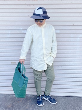 「NIKE SB（ナイキエスビー）のアイテム（帽子）」を使った、sui_mmyさん（キッズ・142cm）の春コーディネート