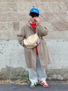 「アイテム（モッズコート）」を使った、sui_mmyさん（メンズ・165cm）の冬コーディネート