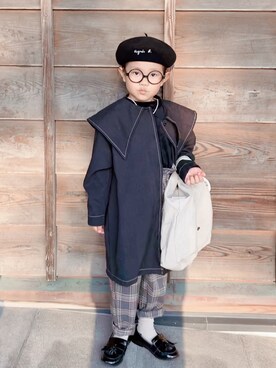sui_mmyさん（キッズ・110cm）の冬コーディネート