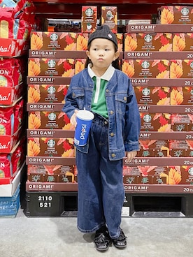 sui_mmyさん（キッズ・110cm）の秋コーディネート