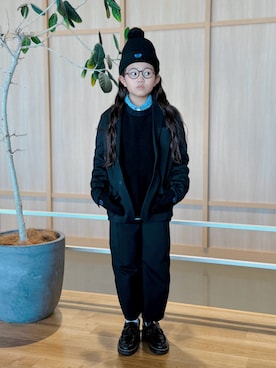 「アイテム（ジャケット/アウター）」を使った、sui_mmyさん（キッズ・133cm）の秋コーディネート
