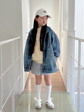 sui_mmyさん（キッズ・137cm）の冬コーディネート