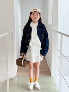 「BEAMS BOY（ビームスボーイ）のアイテム」を使った、sui_mmyさん（キッズ・137cm）の冬コーディネート