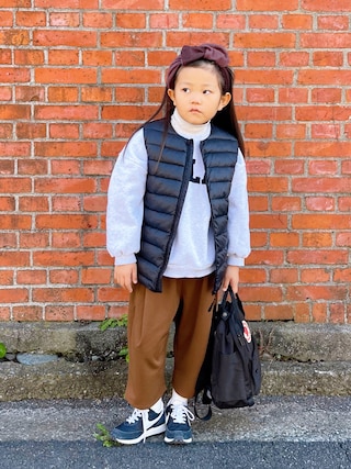 カンケンミニ ブラック リュック Fjallraven Kanken（フェールラーベンカンケン）の「Kanken/ｶﾝｹﾝ