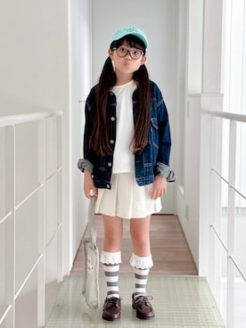 sui_mmyさん（キッズ・137cm）の春コーディネート