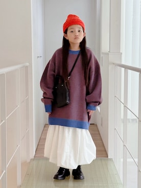 sui_mmyさん（キッズ・133cm）の秋コーディネート
