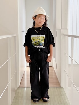 「アイテム（パンツ）」を使った、sui_mmyさん（キッズ・130cm）の夏コーディネート