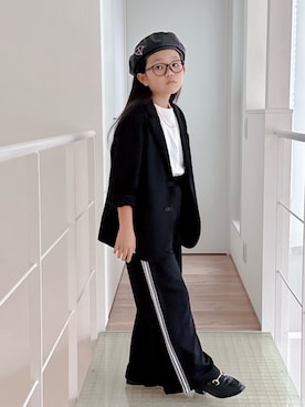 「アイテム（シューズ）」を使った、sui_mmyさん（キッズ・133cm）の秋コーディネート