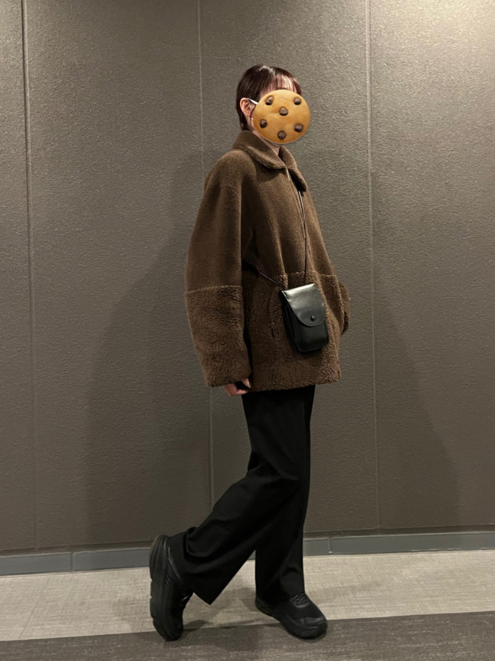 beauty&youthボア×フェイクムートンリバーシブルブルゾン -2WAY