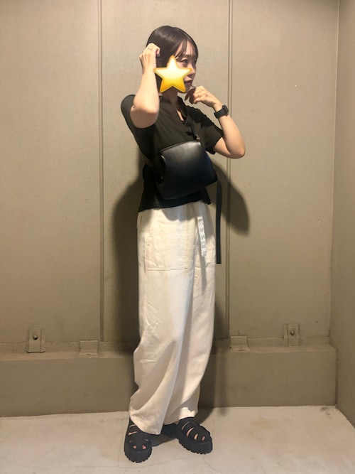 OSOI（オソイ）の「OSOI/オソイ/PEANUT BROT BLACK（ショルダー