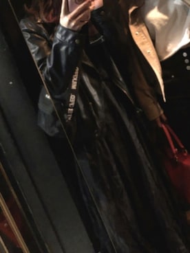 「ハロウィン」｜「アイテム（ライダースジャケット）」を使った、ちゃげさん（レディース・153cm）の冬コーディネート