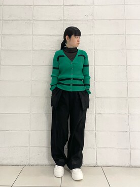 「春ニット」｜ISAさん（レディース・160cm・30代）の春コーディネート